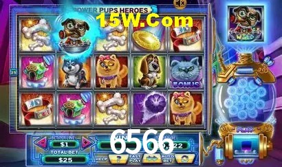 Slots com jackpots e giros grátis na 6566